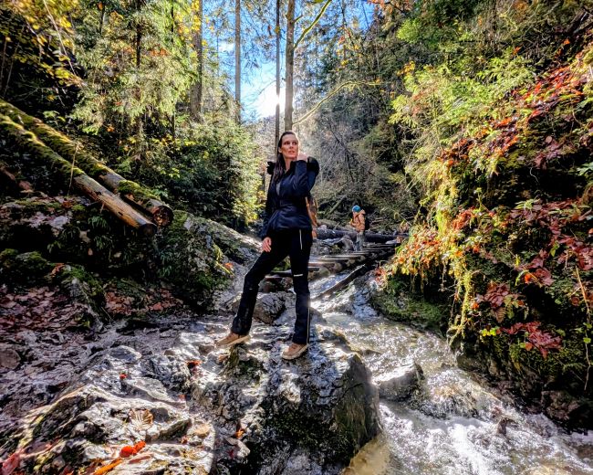 Az eddigi legkalandosabb utazásunk a szlovák Suchá Belá szurdokban