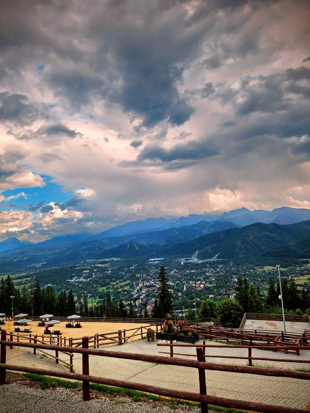 Kilátás a Gubalówkáról