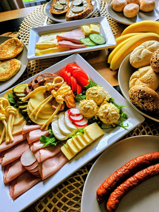 Reggelink a szálláson