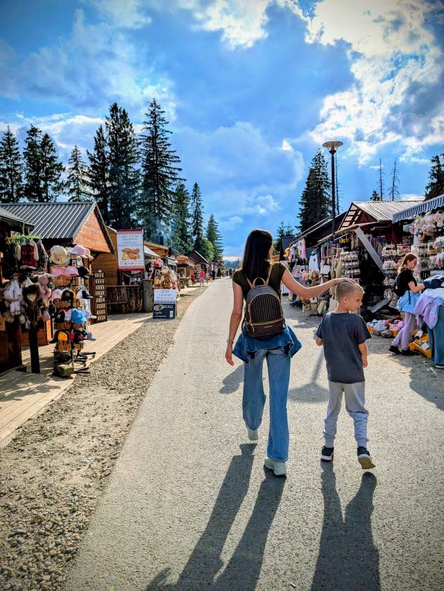 Kirakdóvásár a Gubalówkán